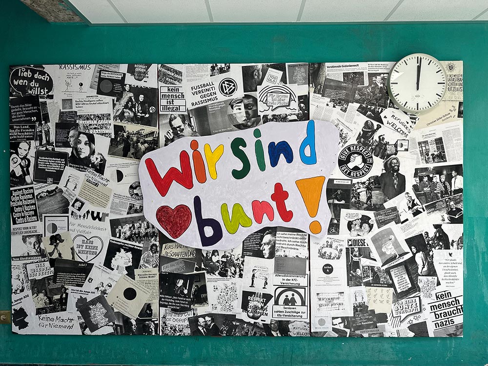 Foto einer Collage
